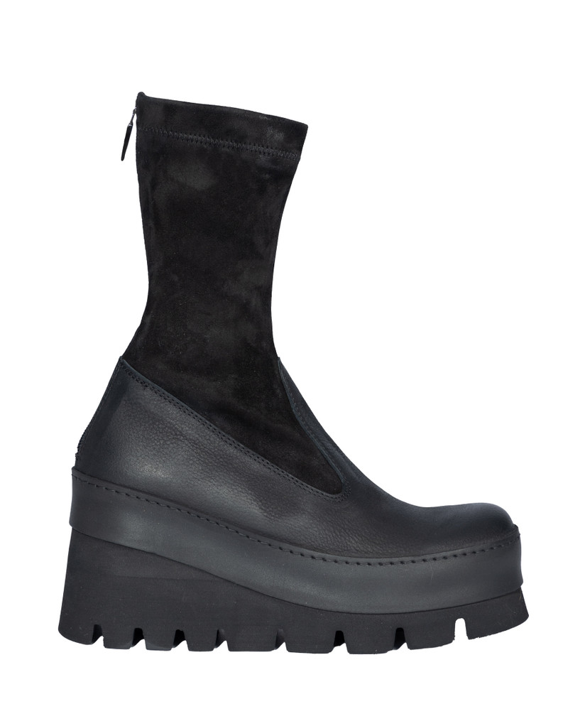 LOFINA 'SUEDE STRETCH COMOSCIO WEDGE' BOOTS