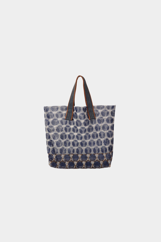  EPICE 'KANPUR' SMALL CONTRAST DOT TOTE BAG