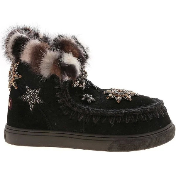 womens fur sneaker boots