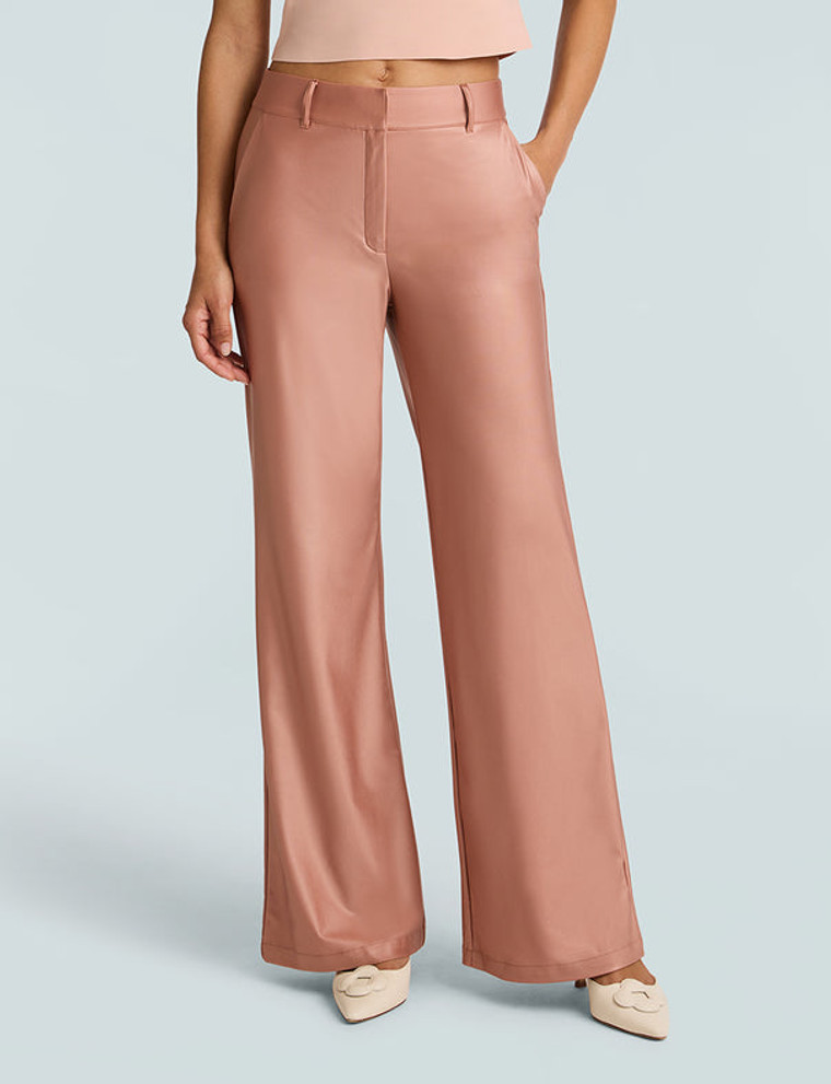 Commando Matte Metallic Leg Wide Leg Trouser 
