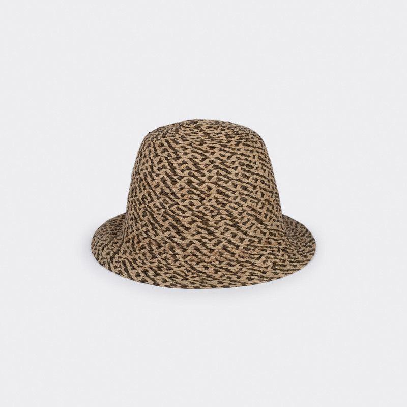 REINHARD PLANK 'BUCKET' RAFIA STRAW HAT 

