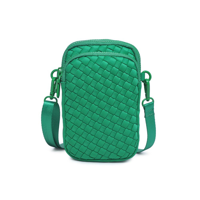 SOL & SELENE 'DIVIDE & CONQUER' WOVEN NEOPRENE CROSSBODY 