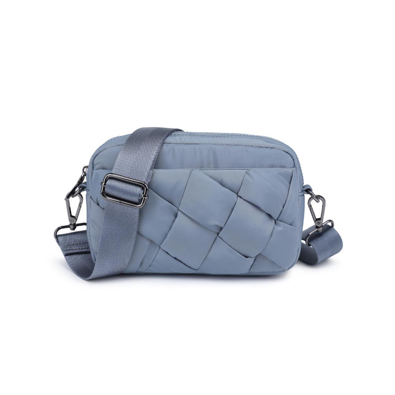 SOL & SELENE 'INSPIRATION' BRAIDED WOVEN NYLON CROSSBODY