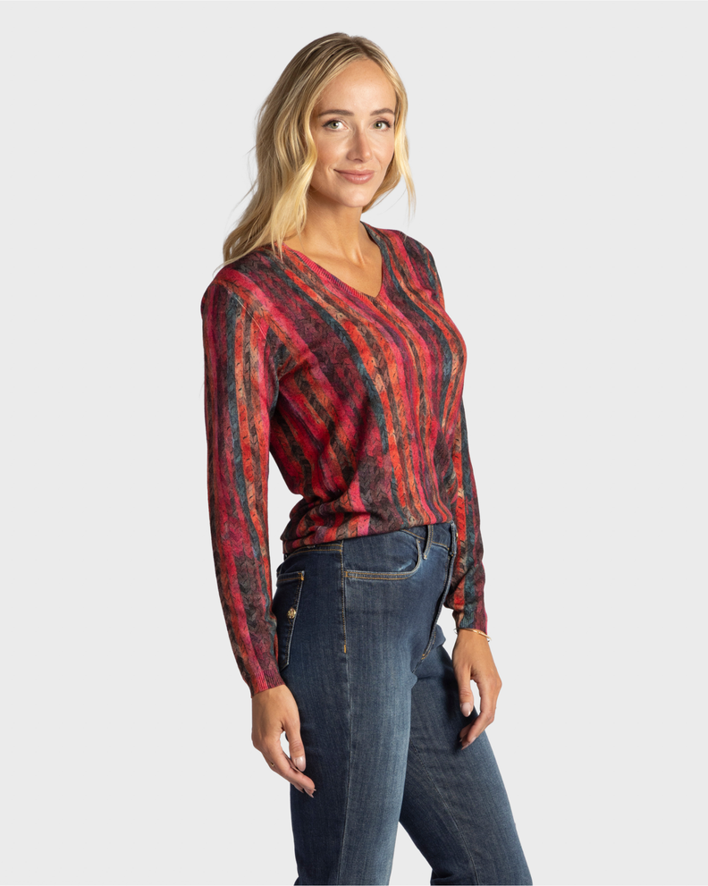 IN BED WITH YOU REVERSIBLE V-NECK