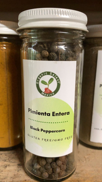 Black Peppercorn 70 gr / Pimienta Entera 70 gr