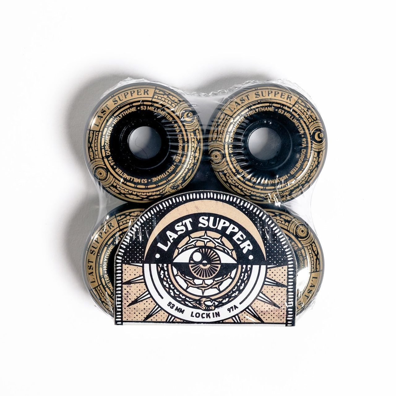 Last Supper Holythane Classics Wheels (97A, 53mm, 4-Pack)
