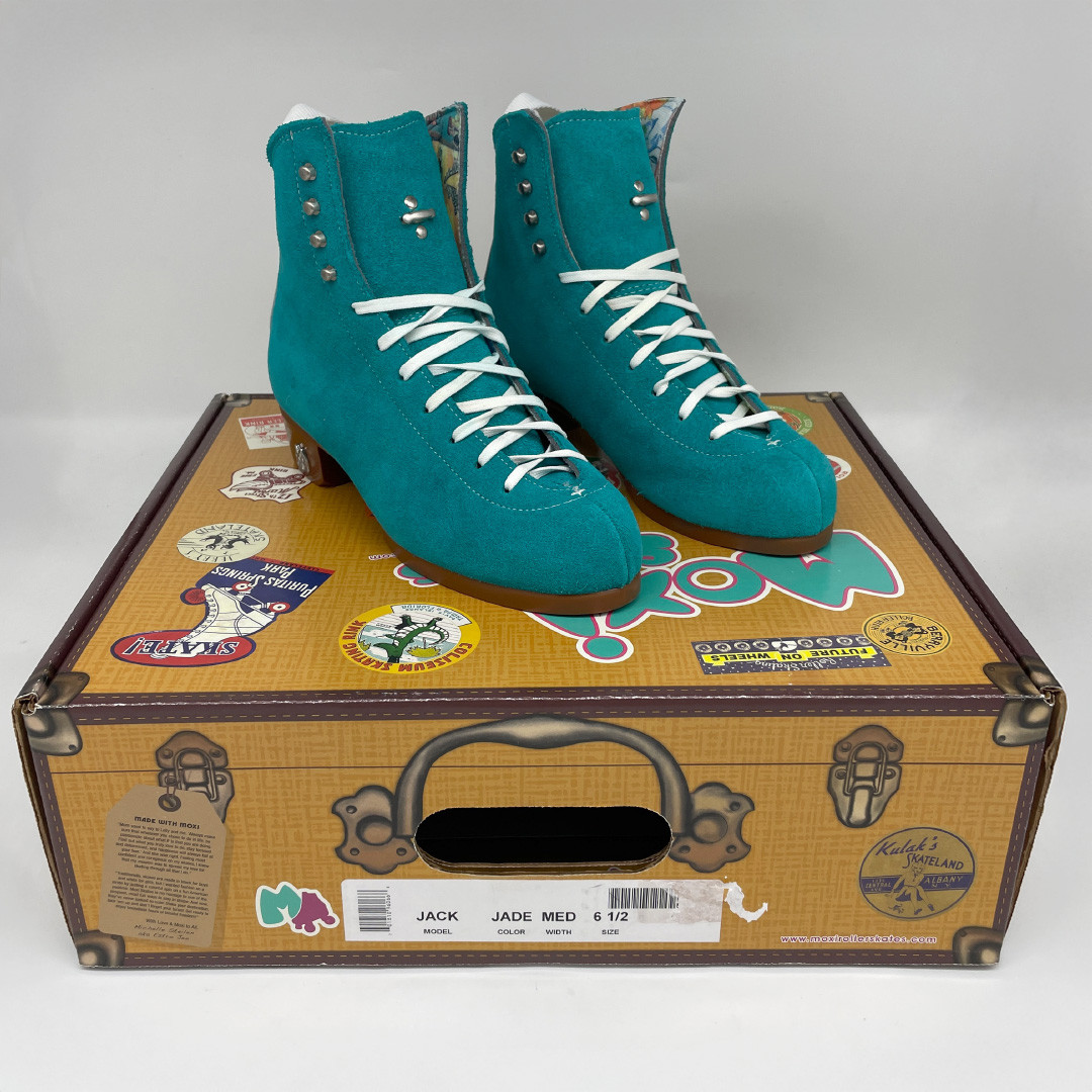 Moxi Jack 1, Size Jade Suede Roller Skate Boot Only CLEARANCE SALE