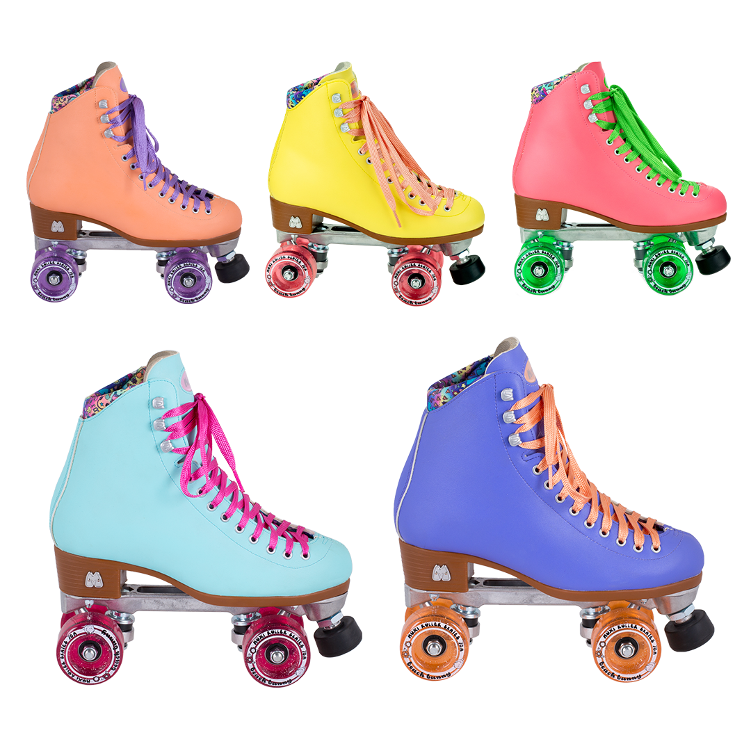 Moxi Beach Bunny Rollerskates - All Sizes