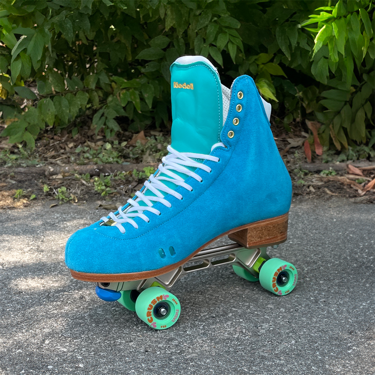 Riedell 336 Yellow Suede Roller Skates Riedell Unity 3200 Roller