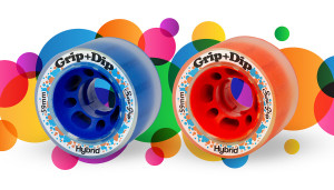 Sure-Grip Grip + Dip Hybrid Wheels (84A, 59mm, 8-Pack) Sure-Grip Grip + Dip Hybrid Wheels (84A, 59mm, 8-Pack)