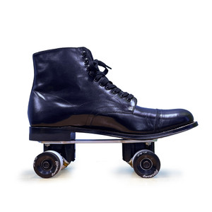 Custom Stacy Adams/Stacy Baldwin, Dress Shoe Cali Slide Style Rhythm Roller Skate Custom Stacy Adams/Stacy Baldwin, Dress Shoe Cali Slide Style Rhythm Roller Skate