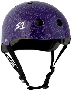 S1 Lifer Purple Glitter Helmet S1 Lifer Purple Glitter Helmet