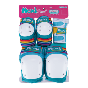 187 Killer Pads X Moxi Six Pack Adult Pad Set Blue Jade 187 Killer Pads X Moxi Six Pack Adult Pad Set Blue Jade
