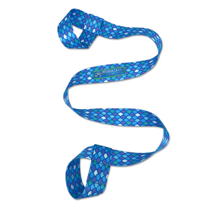 Roller Skate Carrying Strap, Skate Leash - Blue Mermaid Scales Roller Skate Carrying Strap, Skate Leash - Blue Mermaid Scales