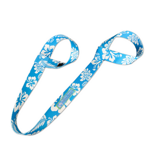 Roller Skate Carrying Strap, Skate Leash - Blue White Tropical Roller Skate Carrying Strap, Skate Leash - Blue White Tropical