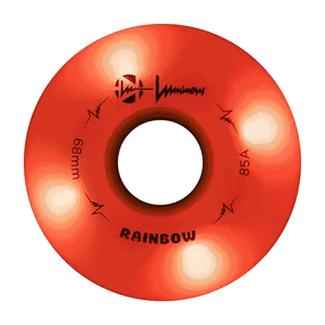 Luminous Light Up LED Hybrid/Outdoor Wheels - Rainbow (85A, 62mm, 4-Pack) Luminous Light Up LED Hybrid/Outdoor Wheels - Rainbow (85A, 62mm, 4-Pack)