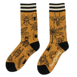 Foot Clothes -Creepy Crawlies Crew Socks Foot Clothes -Creepy Crawlies Crew Socks