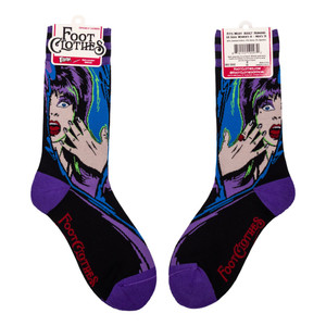 Foot Clothes -Elvira Unpleasant Dreemz Crew Socks Foot Clothes -Elvira Unpleasant Dreemz Crew Socks