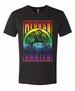 Medusa Skates Rainbow T Shirt Medusa Skates Rainbow T Shirt