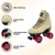 Sure-Grip Boardwalk Tan Roller Skates Sure-Grip Boardwalk Tan Roller Skates
