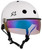 S1 Lifer Visor Gen 2 Certified Roller Derby Helmet - White Gloss