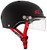 S1 Lifer Visor Gen 2 Certified Roller Derby Helmet - Black Matte With Red Straps S1 Lifer Visor Gen 2 Certified Roller Derby Helmet - Black Matte With Red Straps