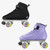 Bont Parkstar Vegan Roller Skate - Black, Lavender