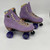Moxi Lolly Lilac Suede Roller Skates Factory Second, Cosmetic Blemish, Size 8 (US Women's 9-9.5)