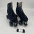Moxi Lolly Black Suede Roller Skates Factory Second, Cosmetic Blemish, Size 10 (US Women's 11-11.5) Moxi Lolly Black Suede Roller Skates Factory Second, Cosmetic Blemish, Size 10 (US Women's 11-11.5)