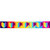 Roller Skate Carrying Strap, Skate Leash - Rainbow Hearts Roller Skate Carrying Strap, Skate Leash - Rainbow Hearts