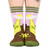 Foot Clothes - Home on the Strange UFO Crew Socks