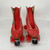 Moxi Lolly Red Poppy Suede Roller Skates Factory Second, Cosmetic Blemish, Size 10 (US Women's 11-11.5)