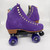 Moxi Lolly Purple Taffy Suede Roller Skates Factory Second, Cosmetic Blemish, Size 9 (US Women's 10-10.5)