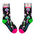 Foot Clothes -Funky Fungi UV Reactive Crew Socks