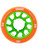 Atom Savant Derby Wheels Orange Atom Savant Derby Wheels Orange