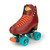 Riedell Crew Roller Skates Medusa Skates  Red Riedell Crew Roller Skates Medusa Skates  Red
