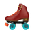 Riedell Crew Roller Skates Medusa Skates  Red Riedell Crew Roller Skates Medusa Skates  Red