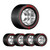 Rollerbones Nitro Black 88A, 92A, 94A, 97A, 101A