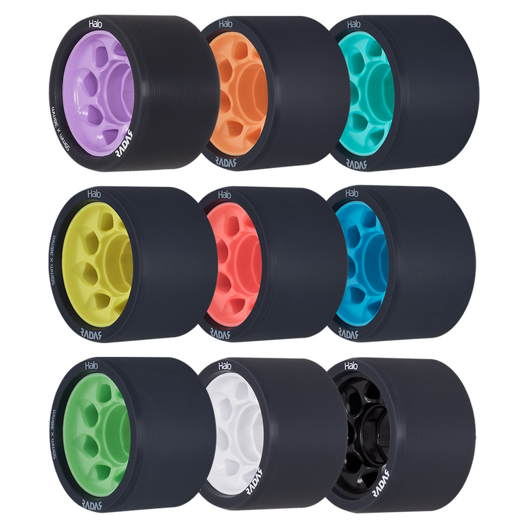 Radar halo wheels Medusa Skates