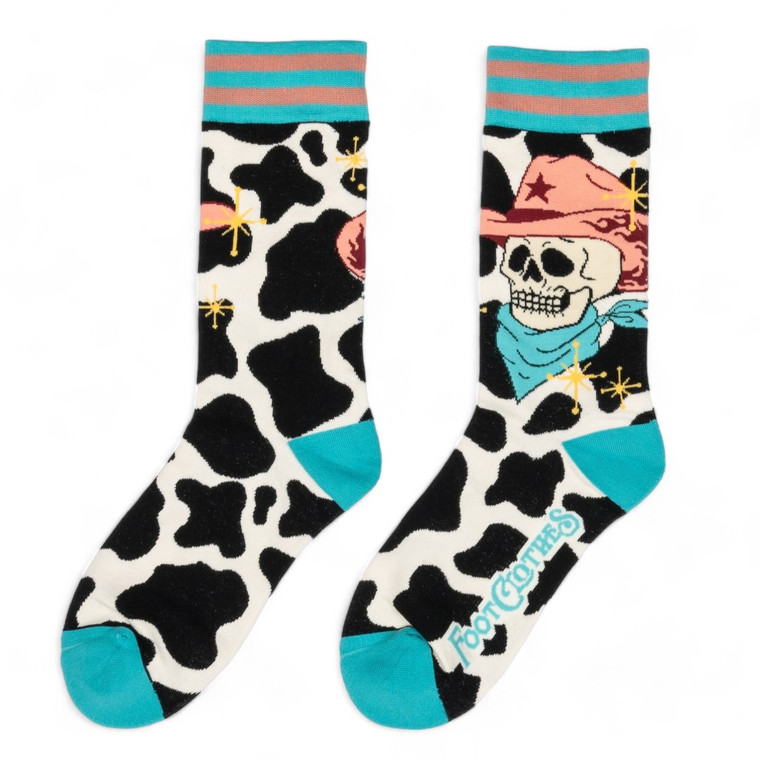 Foot Clothes - Disco Cowboy Crew Socks