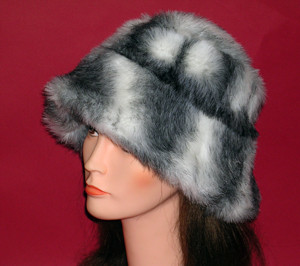 Chinchilla Fur Faux hat - furoutlet 