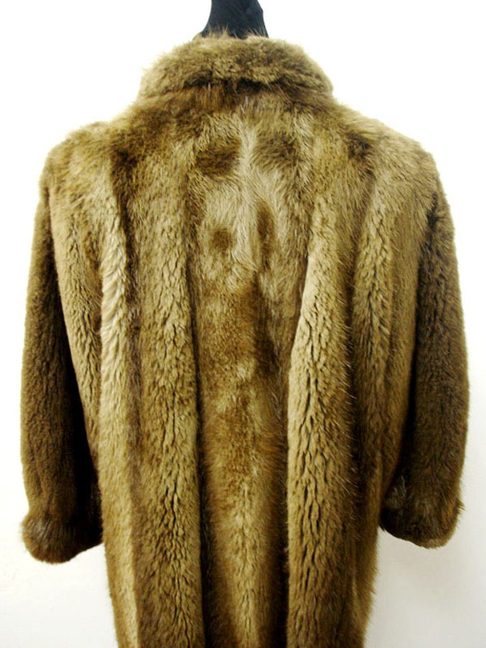 Vintage Fur Long Hair Beaver Woman's Jacket