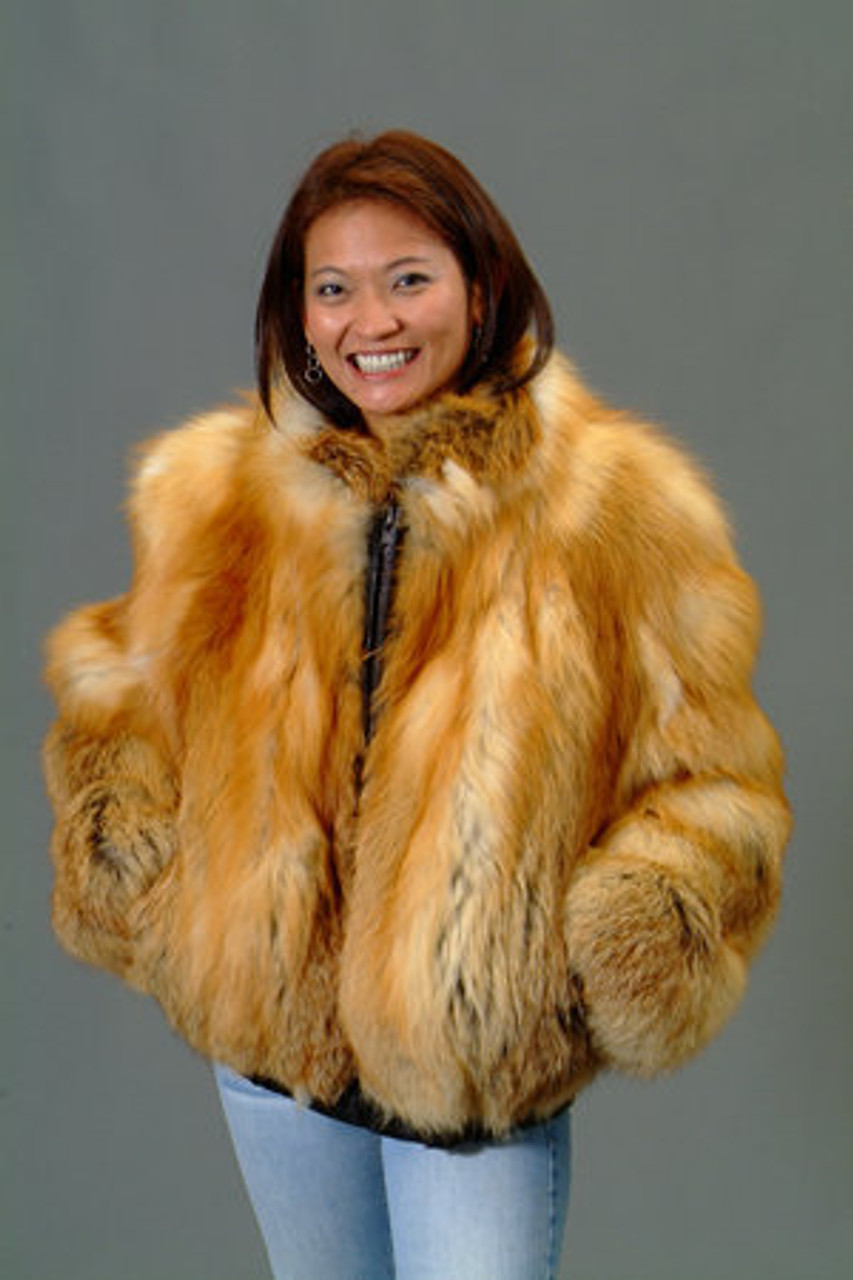 red fur bolero Archives - Alaskan Fur