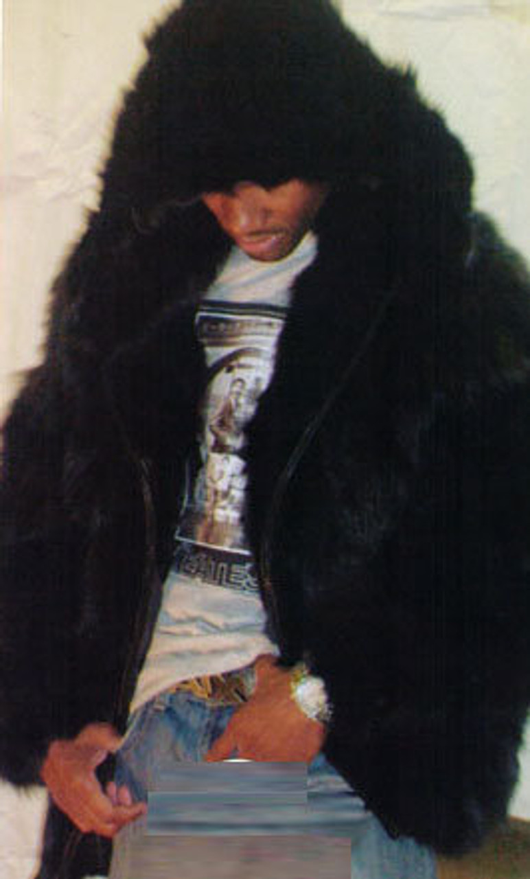 mens fur coat