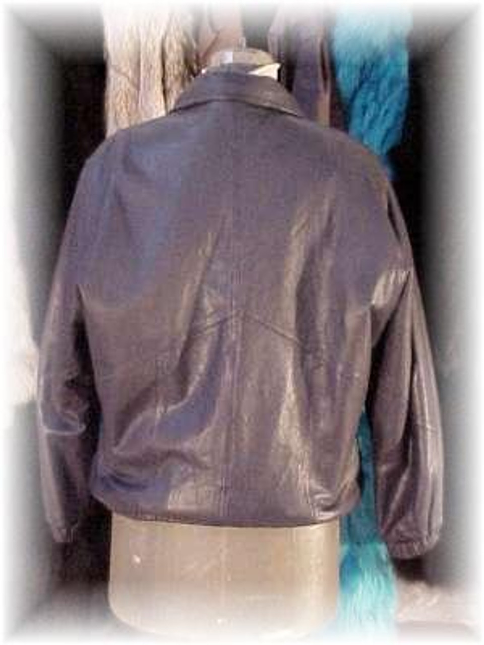 Fully Reversible Leather Jacket with Sheared Fur Rabbit Lining