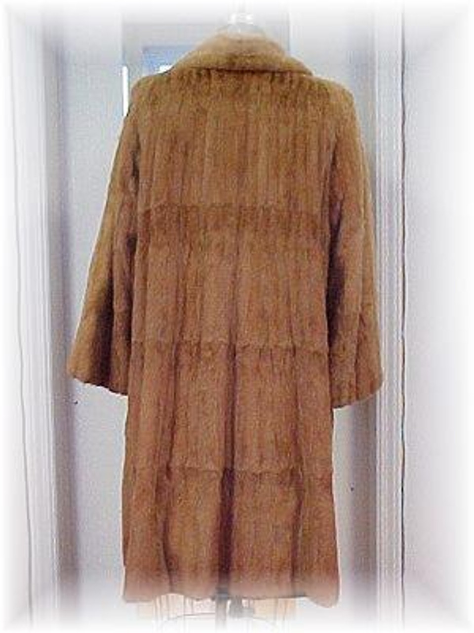 Full Skin Chinese Mink/Weasel Fur Coat Vintage - furoutlet