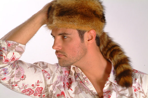 Fabulous Raccoon Daniel Boone Hat 