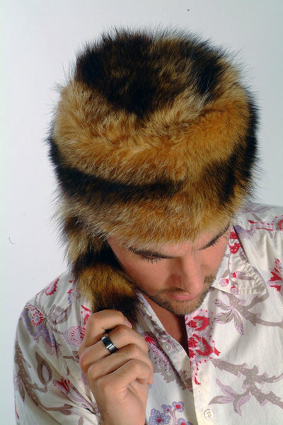Fabulous Raccoon Daniel Boone Hat 