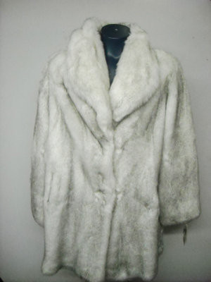 fur jacket size 22