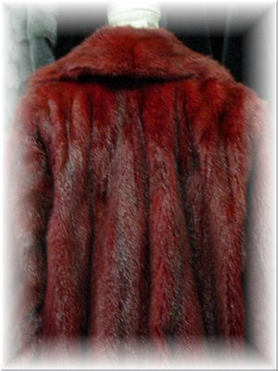 Mink fur coat 